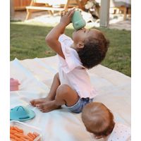 Pura My-My Sippy Cup Snack Cup Combo - Mint